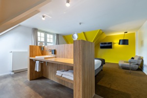 Badkamer superior twin room Amrâth Berghotel Amersfoort